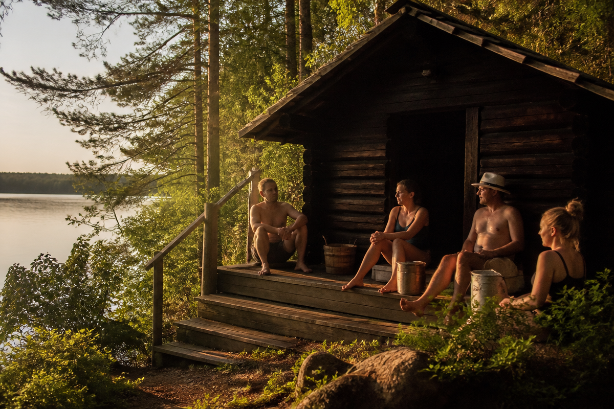 Traditional Smoke Sauna Evening